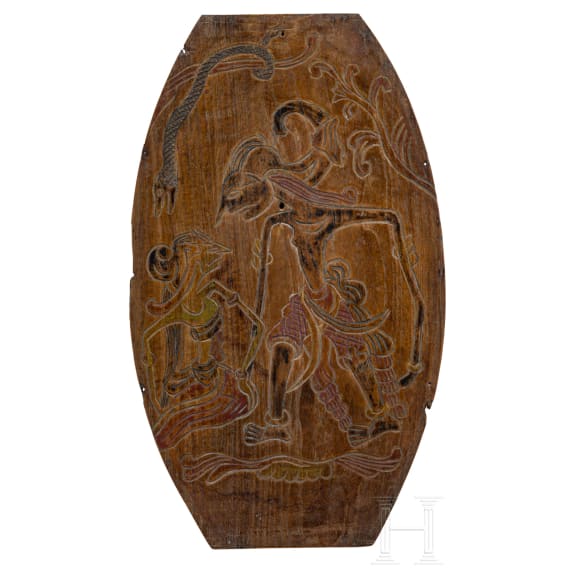 Kleine Sammlung aus vier Krisbrettern, Java und Bali, 19./20. Jhdt.