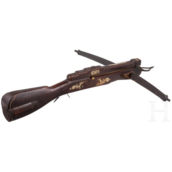 Kulissenarmbrust, deutsch, 2. H&auml;lfte 17. Jhdt.