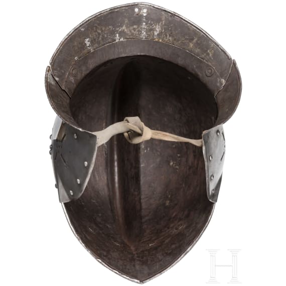 Blanke Sturmhaube, Schweiz, um 1600