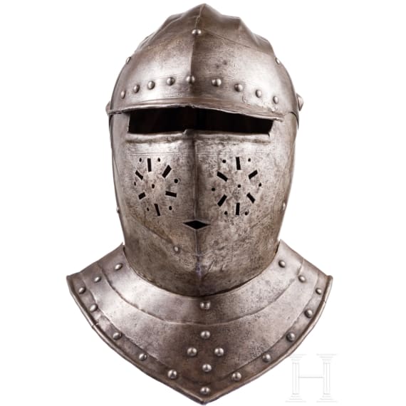 K&uuml;rassierhelm, fl&auml;misch, Anfang 17. Jhdt.