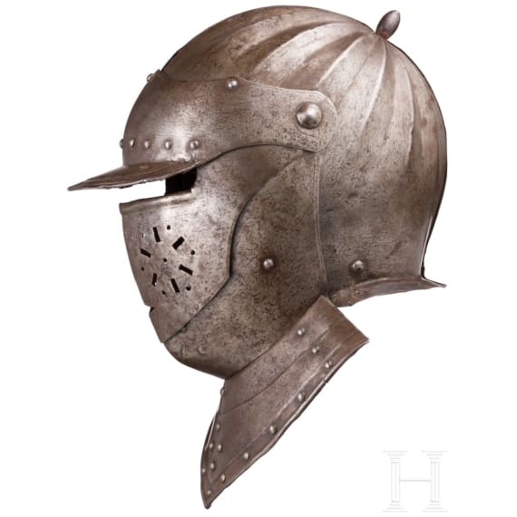 K&uuml;rassierhelm, fl&auml;misch, Anfang 17. Jhdt.