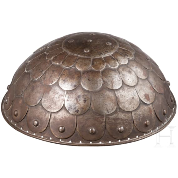 Schuppenhelm (Karacena), Polen, 2. H&auml;lfte 17. Jhdt.