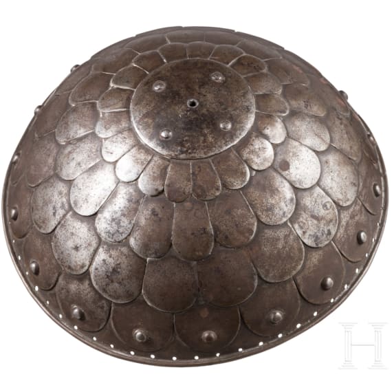 Schuppenhelm (Karacena), Polen, 2. H&auml;lfte 17. Jhdt.