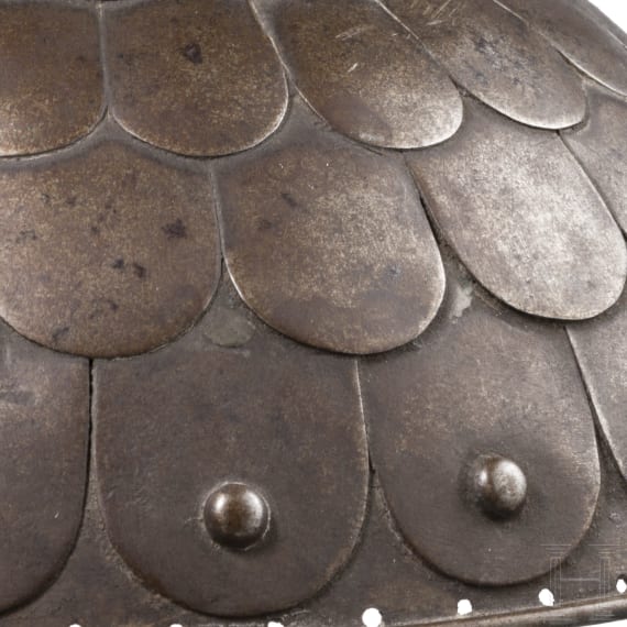 Schuppenhelm (Karacena), Polen, 2. H&auml;lfte 17. Jhdt.