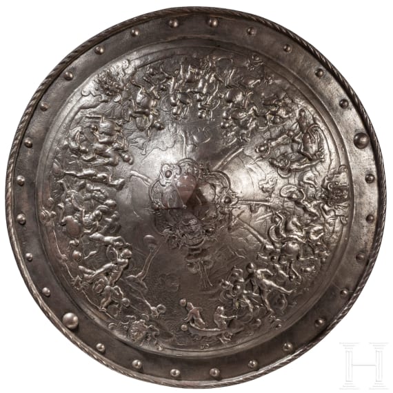 Renaissance-Prunkschild im Stil um 1600