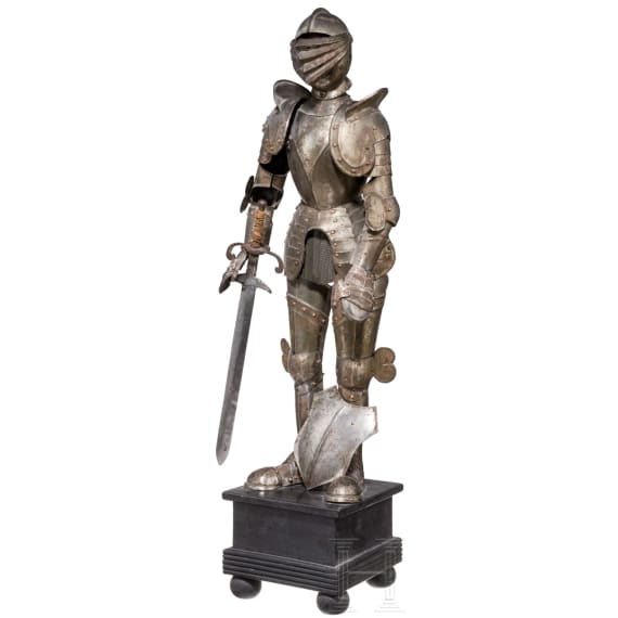 Miniaturharnisch, deutsch, 19. Jhdt.