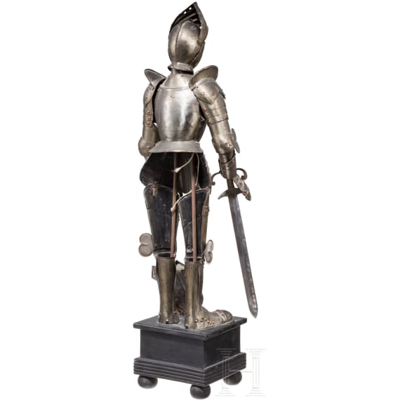 Miniaturharnisch, deutsch, 19. Jhdt.
