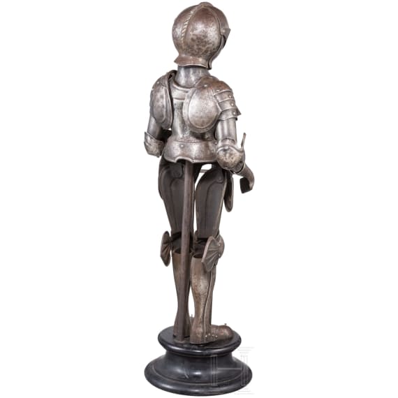 Miniaturharnisch, deutsch, 19. Jhdt.