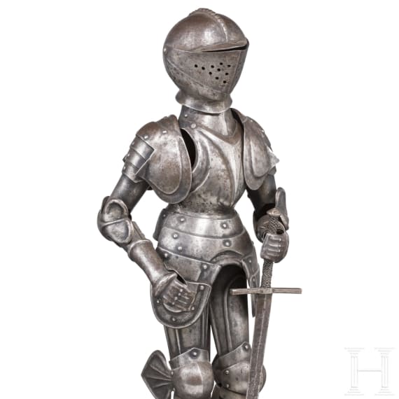 Miniaturharnisch, deutsch, 19. Jhdt.