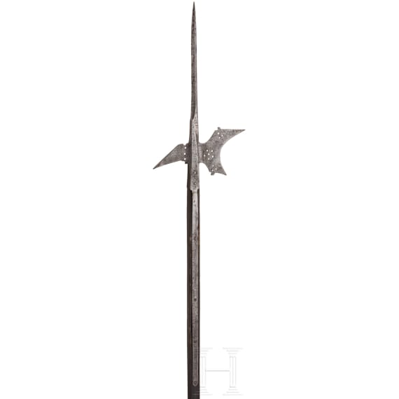 Helmbarte, deutsch, um 1600