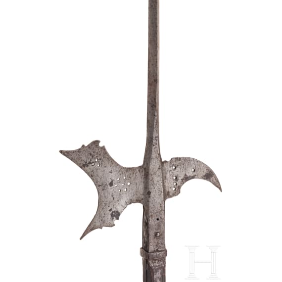 Helmbarte, s&uuml;ddeutsch, um 1600