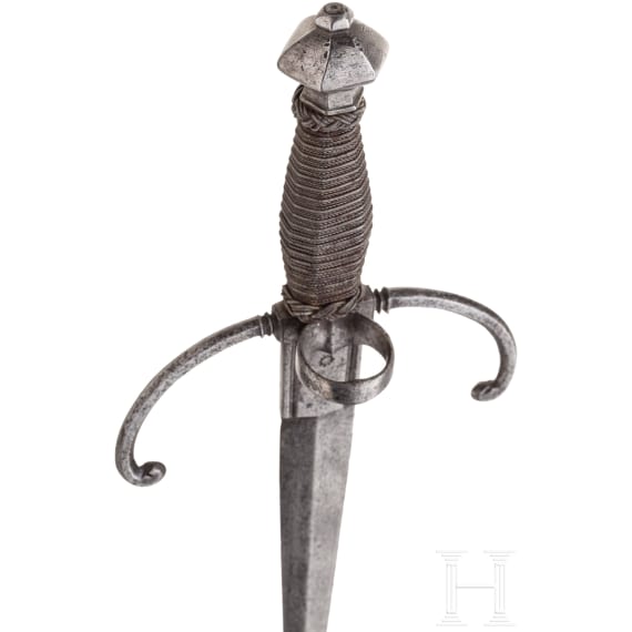 Linkhanddolch, deutsch oder Italien, um 1600