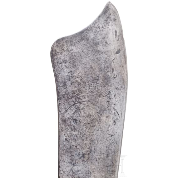 Gro&szlig;es, jagdliches Klappmesser (Praxe), norddeutsch, datiert 1699