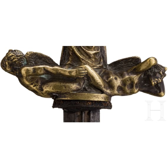 Dolch mit mythologischen Darstellungen, Frankreich, 2. H&auml;lfte 19. Jhdt.