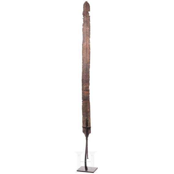 Gro&szlig;es eisernes Lat&egrave;ne-Schwert, keltisch, 1. Jhdt. v. Chr. - 1. Jhdt. n. Chr.