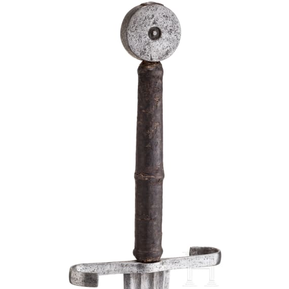 Sp&auml;tgotisches Schwert zu anderthalb Hand, s&uuml;ddeutsch, um 1490/1500