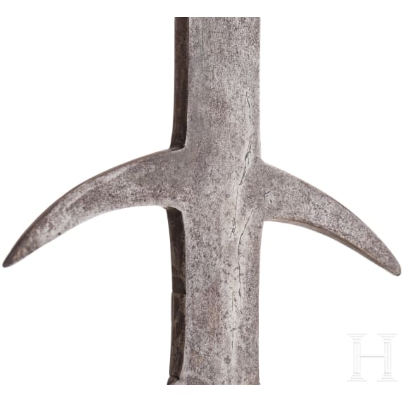 Kampf-Bidenh&auml;nder mit geflammter Klinge, Schweiz, um 1580