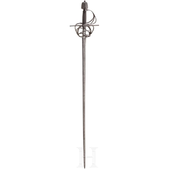 Milit&auml;rischer Degen, deutsch, um 1600