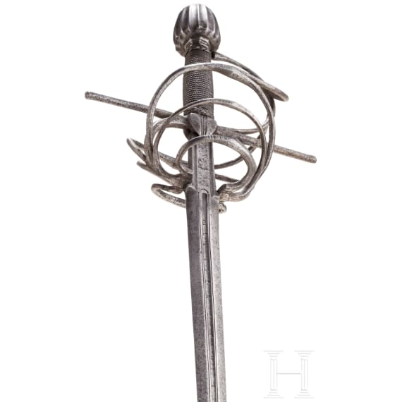 Milit&auml;rischer Degen, deutsch, um 1600