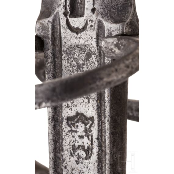 Milit&auml;rischer Degen, deutsch, um 1600