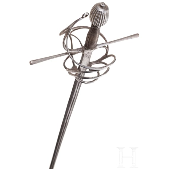 Milit&auml;risches Rapier, deutsch, um 1610