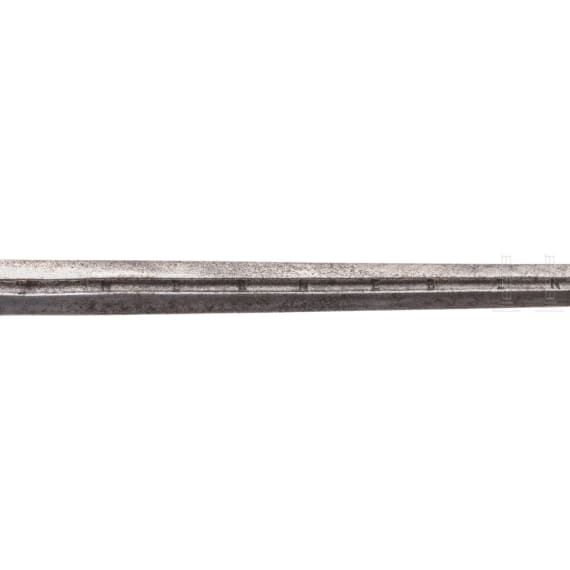 Milit&auml;risches Rapier, deutsch, um 1610