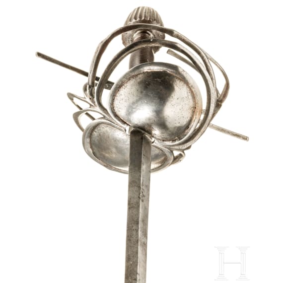 Milit&auml;risches Rapier, deutsch, um 1610