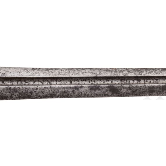 Schalenrapier mit Solinger Klinge, Italien, um 1650/60