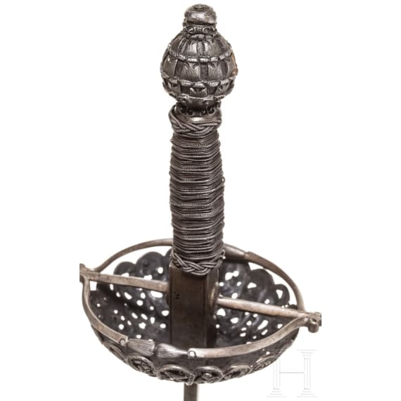 Glockenrapier, deutsch, um 1660