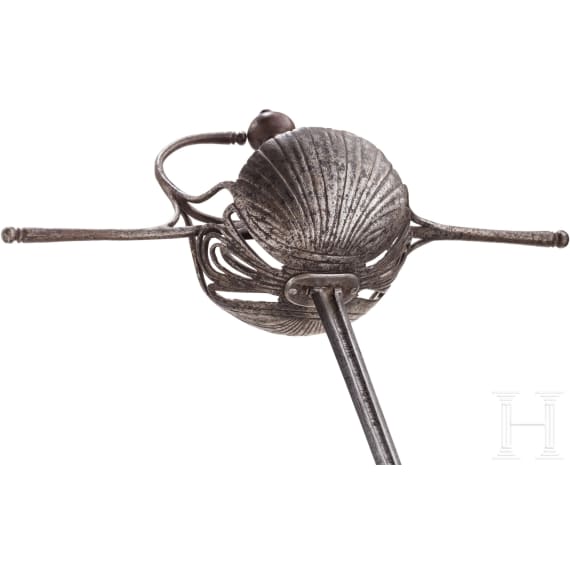 Schalenrapier, Italien, um 1660/70