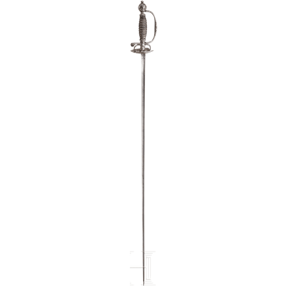 Silbermontierter Galanteriedegen, Frankreich, um 1750