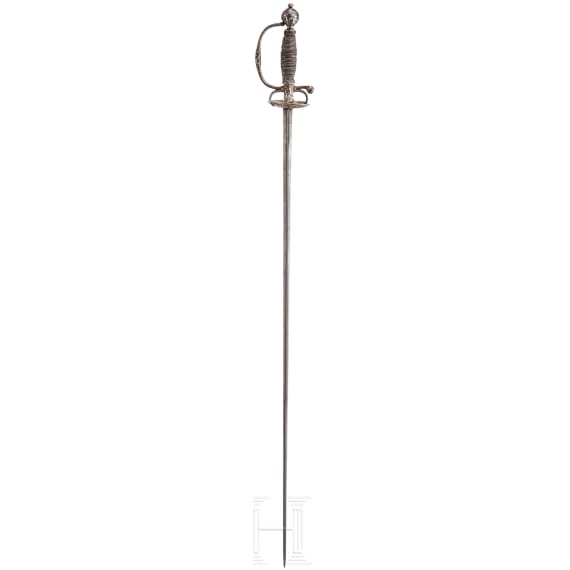 Silbermontierter Galanteriedegen, Frankreich, um 1750