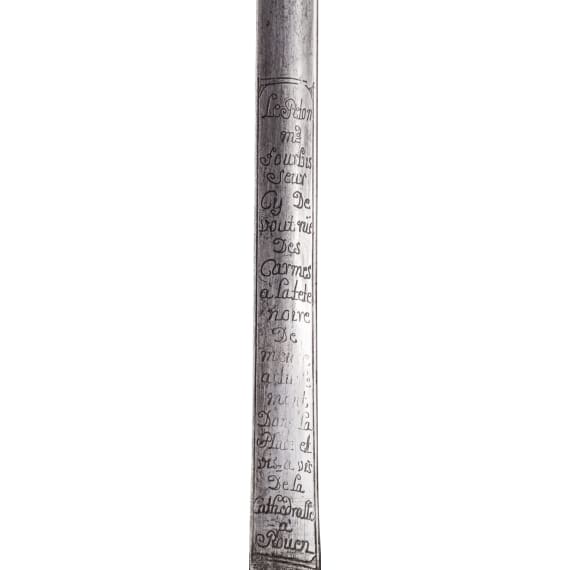 Silbermontierter Galanteriedegen, Frankreich, um 1750