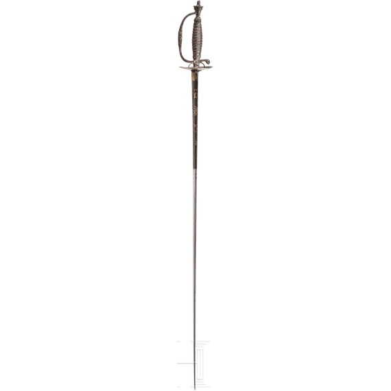 Silbermontierter Galanteriedegen, Frankreich, um 1780