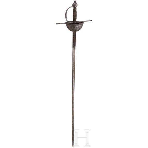 Glockenrapier im italienischen Stil des 17. Jhdts., Historismus, 19. Jhdt.