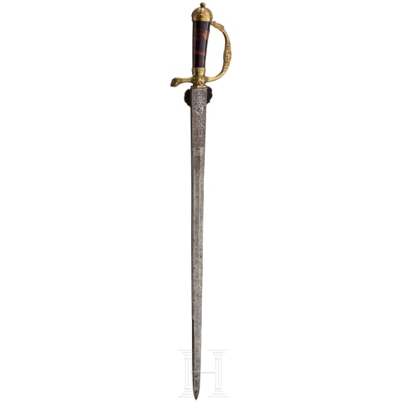 Barocker Luxus-Hirschf&auml;nger, deutsch, um 1720