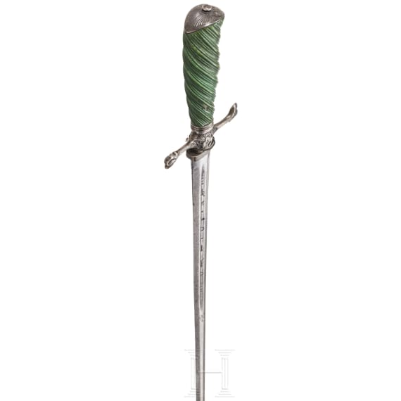 Jagddegen, deutsch, um 1740