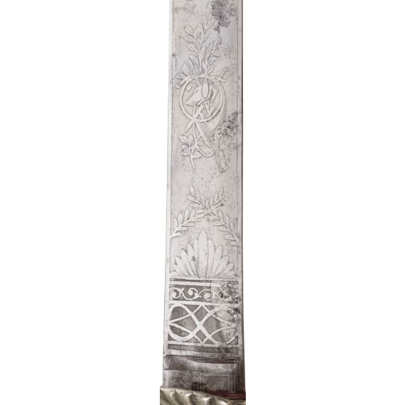 Gro&szlig;er Hirschf&auml;nger mit Beimesser, deutsch, um 1900