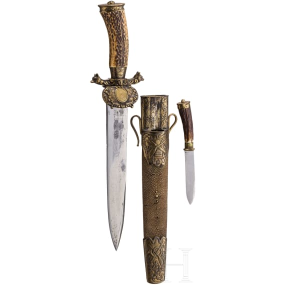 Hirschf&auml;nger, deutsch, datiert 1903