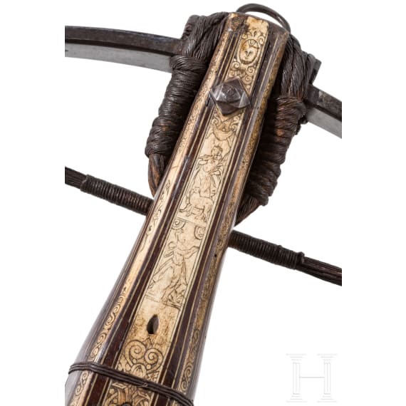 Reich verzierte Renaissance-Armbrust, s&uuml;ddeutsch, um 1580