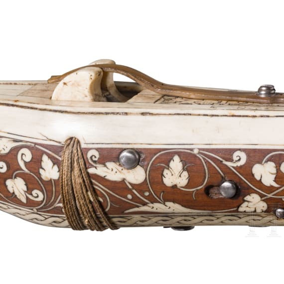 Renaissance-Armbrust mit reicher Verbeinung, deutsch, datiert 1604