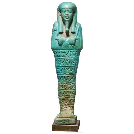 Uschebti f&uuml;r den Kommandanten der k&ouml;niglichen Flotte, 26. Dynastie (664 - 525 v. Chr.)