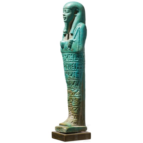 Uschebti f&uuml;r den Kommandanten der k&ouml;niglichen Flotte, 26. Dynastie (664 - 525 v. Chr.)