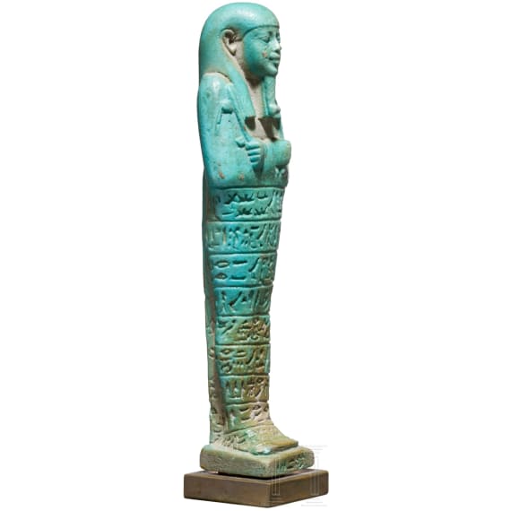 Uschebti f&uuml;r den Kommandanten der k&ouml;niglichen Flotte, 26. Dynastie (664 - 525 v. Chr.)