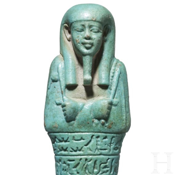 Uschebti f&uuml;r den Kommandanten der k&ouml;niglichen Flotte, 26. Dynastie (664 - 525 v. Chr.)