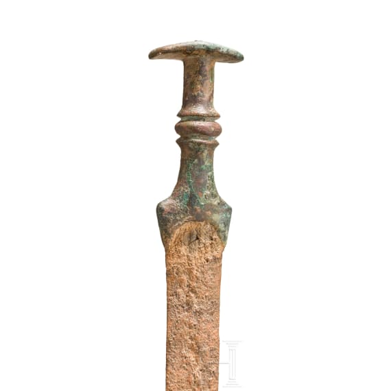 Eisenschwert mit Bronzegriff, hethitisch, 14. - 13. Jhdt. v. Chr.