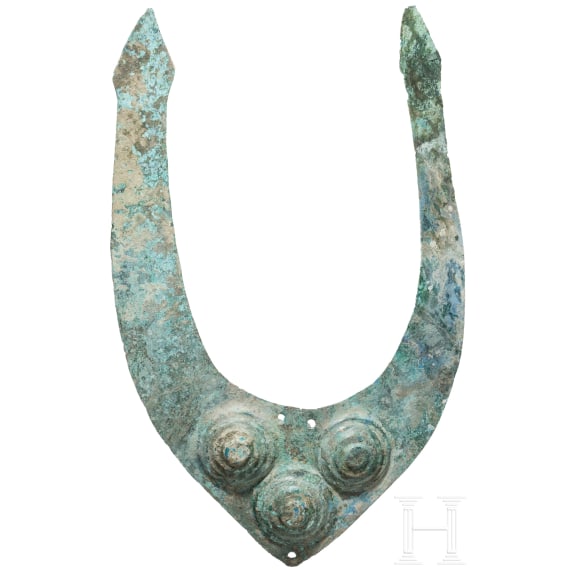 Pektoral, altassyrisch (oder urart&auml;isch), 8. - 7. Jhdt. v. Chr.