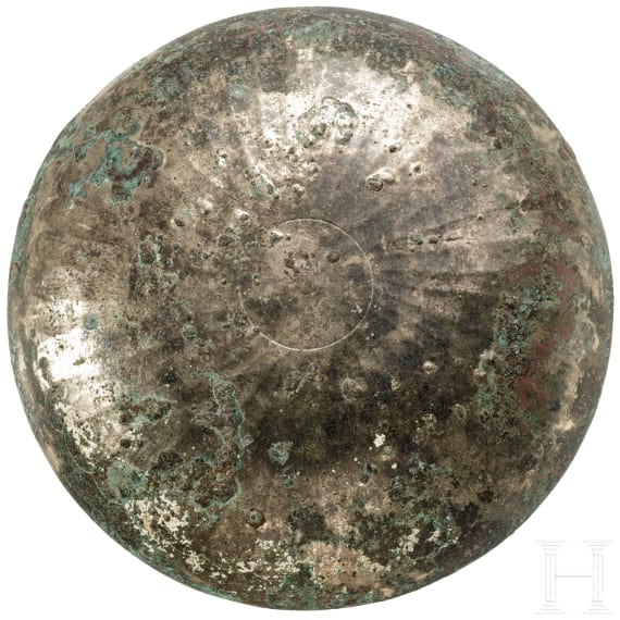 Silberschale mit Panther, sp&auml;tsasanidisch, 5. &ndash; 7. Jhdt. n. Chr.