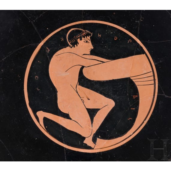 Gro&szlig;e Kylix des Euergides-Malers, attisch, 510 - 500 v. Chr.