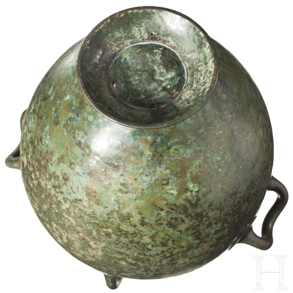 Gro&szlig;e bronzene Kalpis, griechisch, 4. Jhdt. v. Chr.